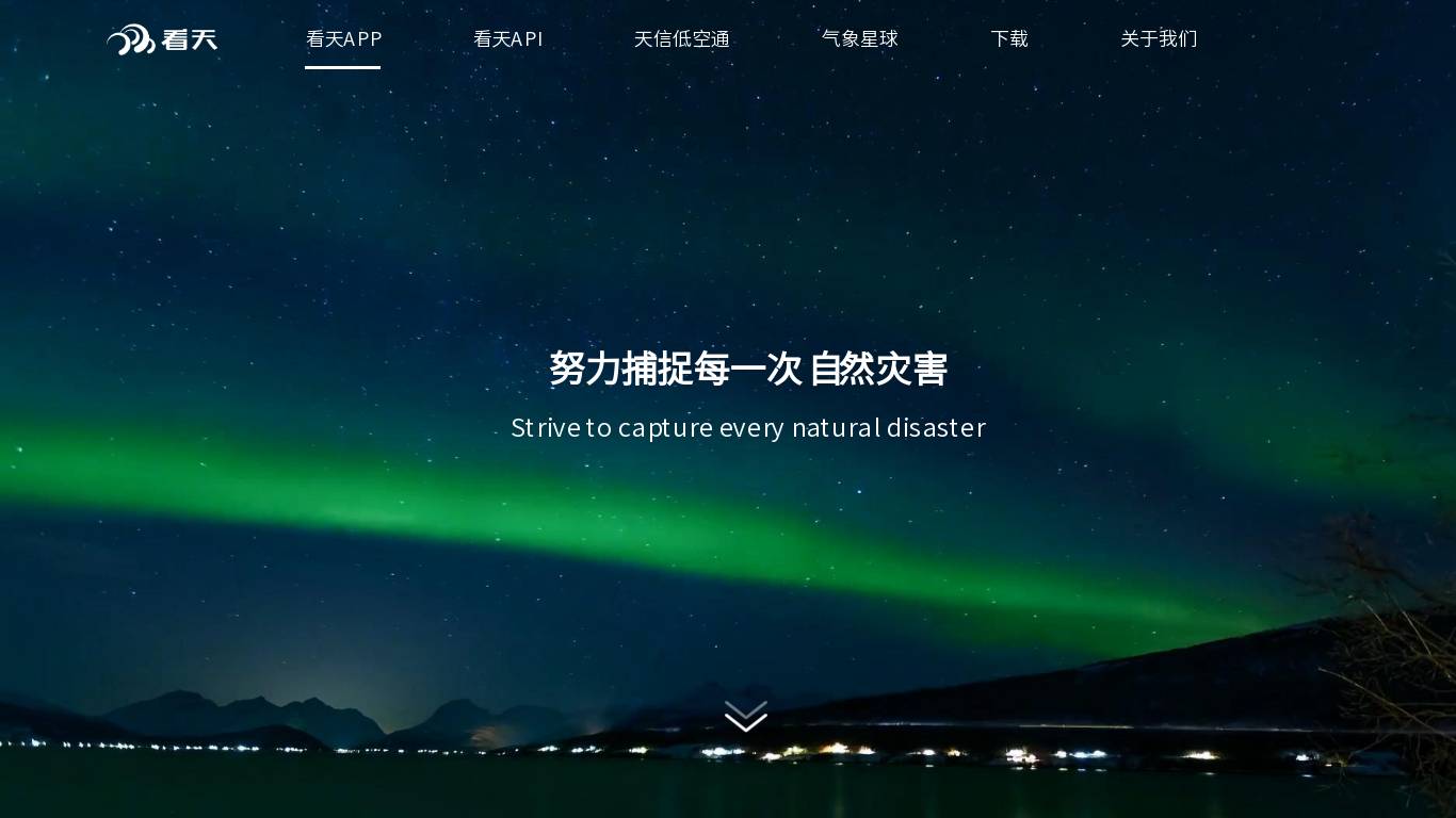 看天