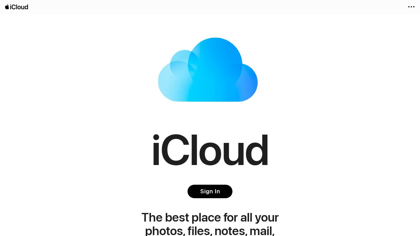 iCloud